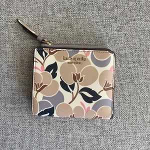Kate Spade Lavender/Purple Wallet with Flowers